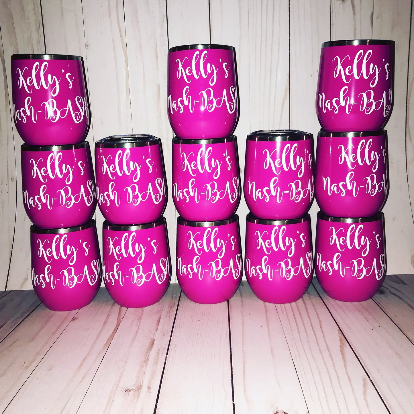 Bachelorette Party Tumblers, Nash Bash Tumbler, Bridal Party Wine Cup,  Bridal PARTY, Pool Party, Bridesmaid Proposal, Custom Tumbler