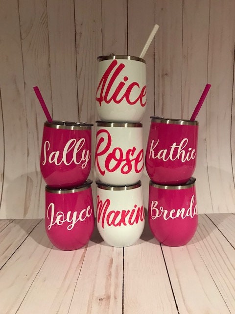 Bachelorette Party Tumblers, Nash Bash Tumbler, Bridal Party Wine Cup,  Bridal PARTY, Pool Party, Bridesmaid Proposal, Custom Tumbler