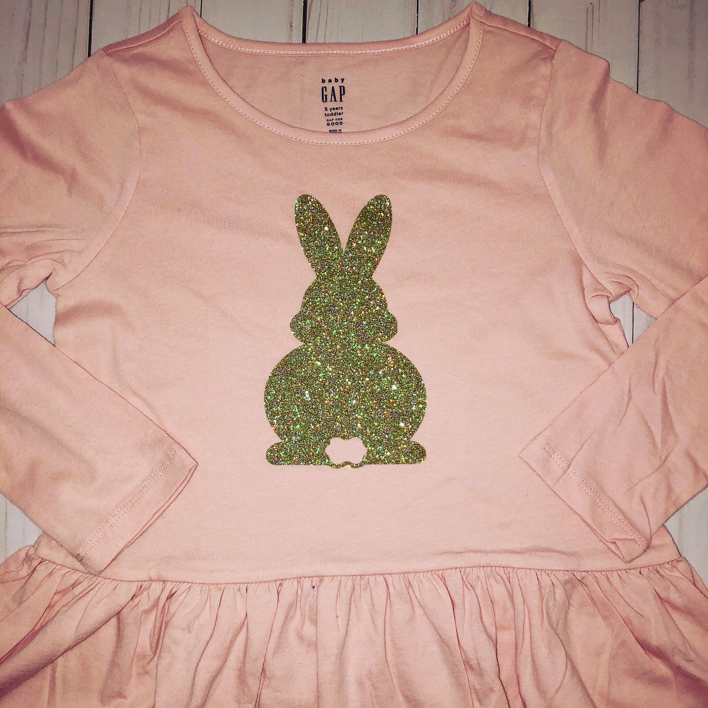 Kids Easter Shirt, Easter Bunny Shirt, Girls EASTER Bunny Shirt, Baby Easter, Cute Easter Bunny Shirt, Glitter Rabbit Shirt, Glitter Tee