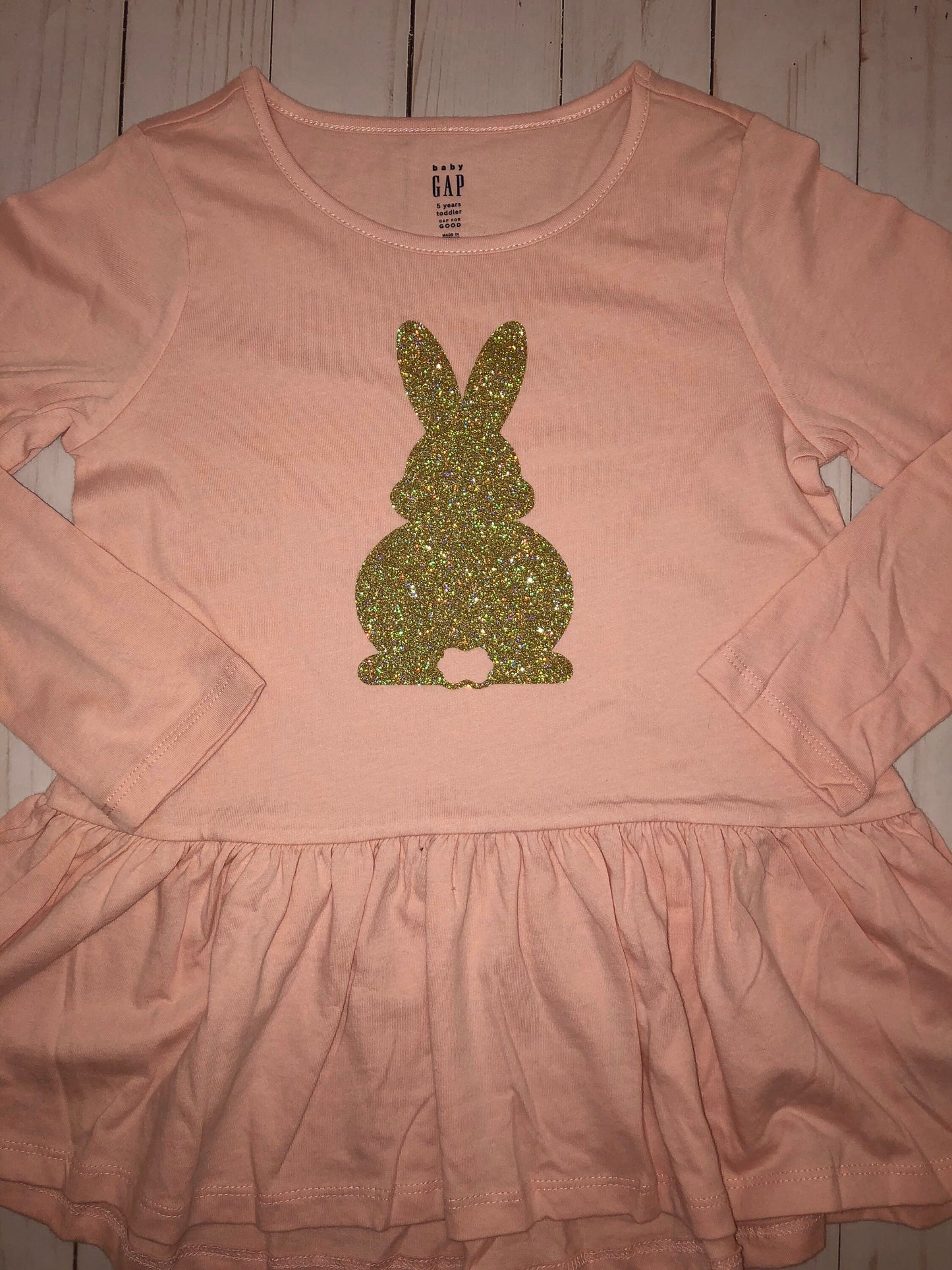 Kids Easter Shirt, Easter Bunny Shirt, Girls EASTER Bunny Shirt, Baby Easter, Cute Easter Bunny Shirt, Glitter Rabbit Shirt, Glitter Tee