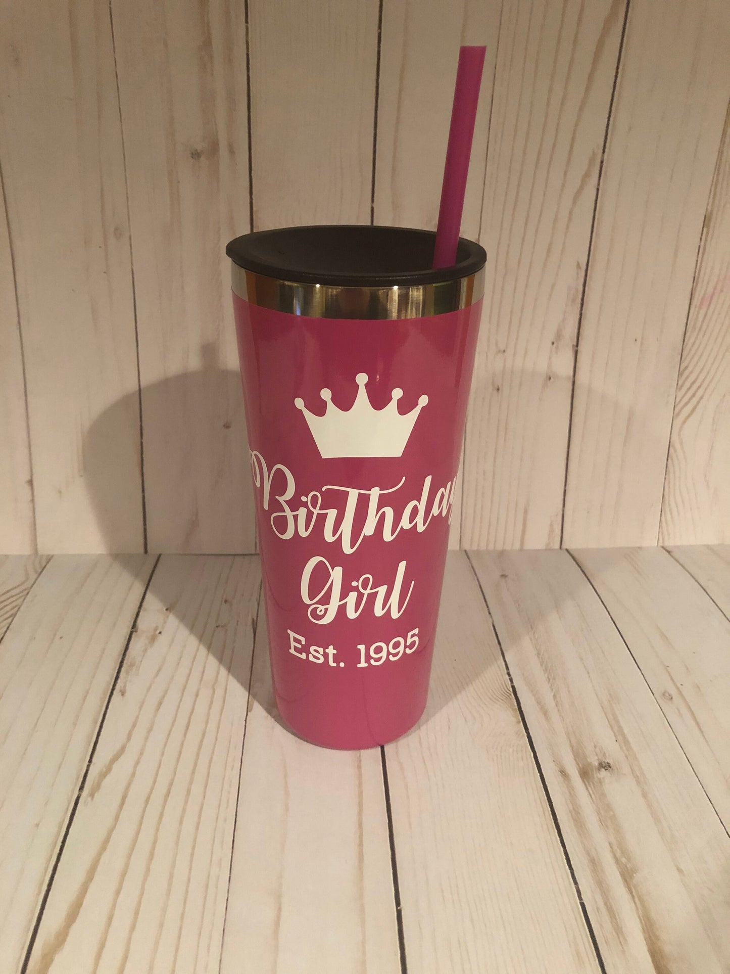 40th Birthday Gift for Women, Birthday Tumbler, Birthday Princess, Perfect Birthday Present, Sweet 16 Birthday, Milestone Birthday Cup