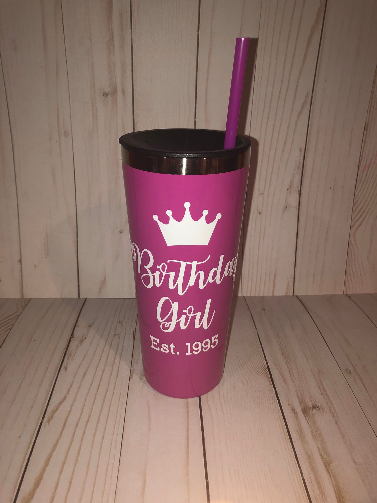 40th Birthday Gift for Women, Birthday Tumbler, Birthday Princess, Perfect Birthday Present, Sweet 16 Birthday, Milestone Birthday Cup