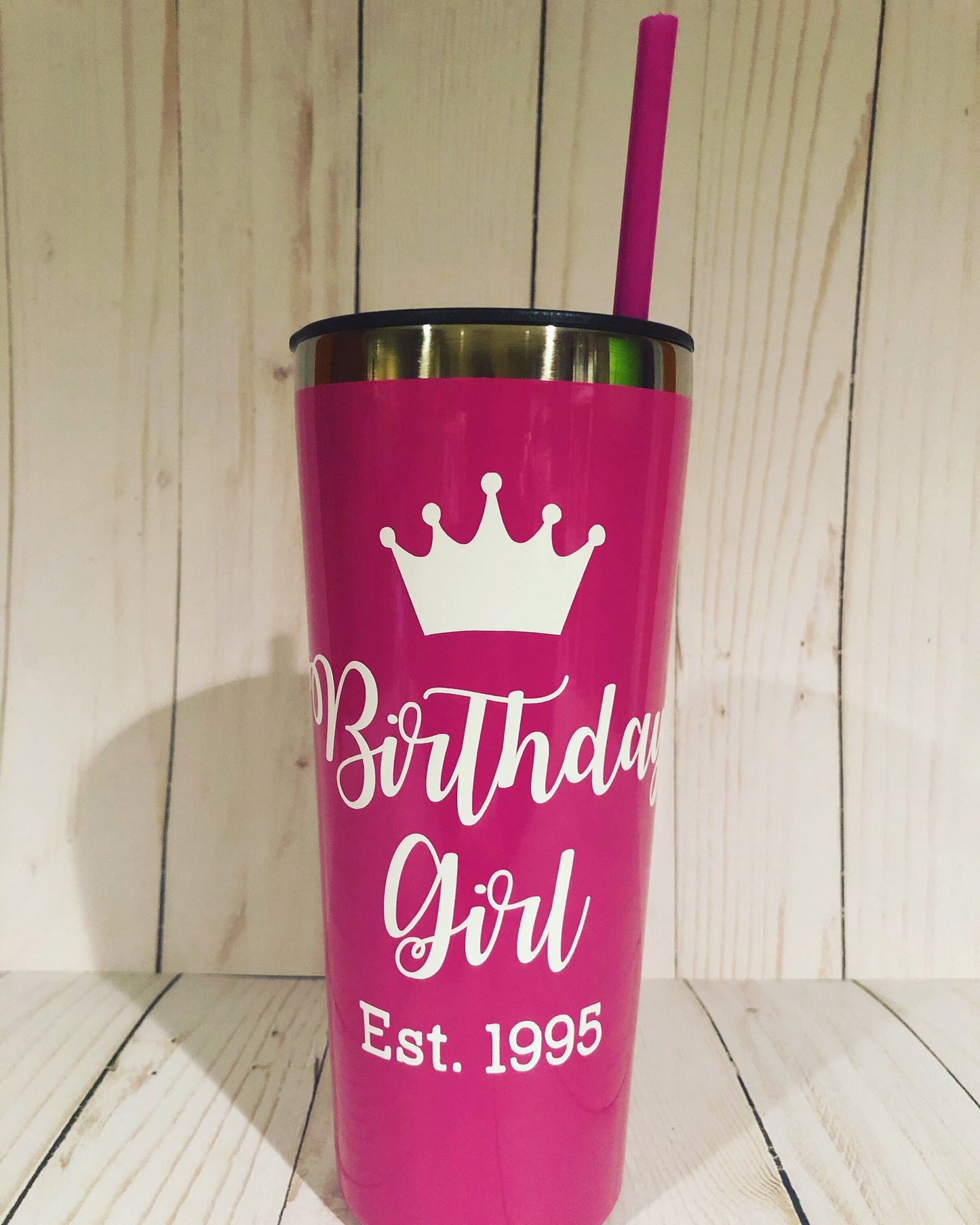 40th Birthday Gift for Women, Birthday Tumbler, Birthday Princess, Perfect Birthday Present, Sweet 16 Birthday, Milestone Birthday Cup