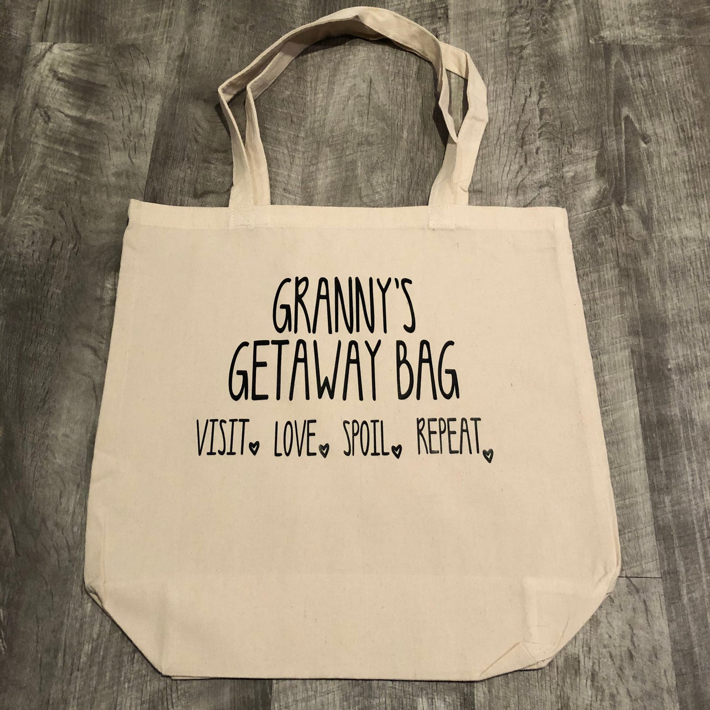 Gift for Grandma, Grandma Birthday Gift, Personalized Bag for Grandma, Mothers Day Gift, Grandma Canvas Tote, Grandma Christmas Gift