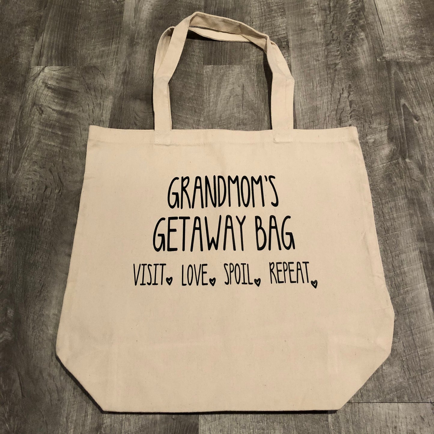 Gift for Grandma, Grandma Birthday Gift, Personalized Bag for Grandma, Mothers Day Gift, Grandma Canvas Tote, Grandma Christmas Gift