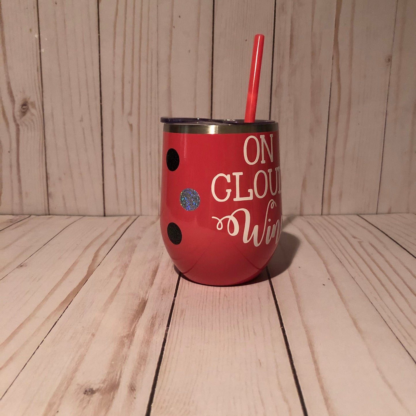 Funny Wine Gift, Wine Lover Gift, On Cloud Wine Gift, Wine Christmas Gift, Custom Wine Tumbler, Party Tumbler, Vacation Tumbler, Gift