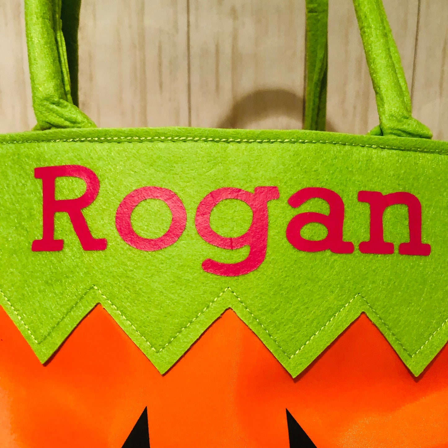 Trick or Treat Bag, Personalized Halloween Bag, Kids Halloween Bag, Large Candy Bag, Halloween Bucket, Halloween Candy Bag Character Tote