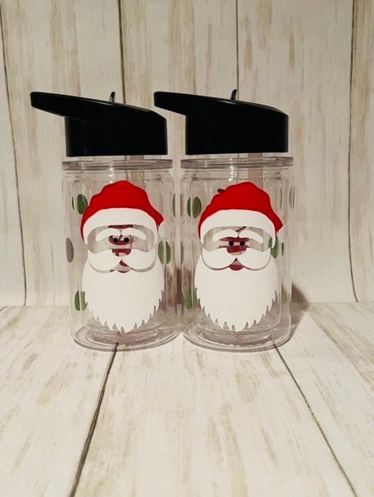 Personalized Christmas Cup, Kids Christmas Cup, Reindeer Kids Cup, Santa Tumbler, Kid Christmas Tumbler, Christmas Party, Stocking Stuffer