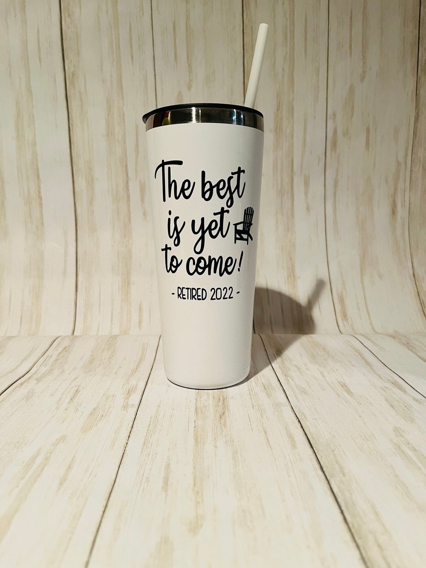 Retirement Gift for Women, Coworker Retirement Tumbler, Retired Wine Glass, Retirement 22oz Tumbler, TEACHER Retirement Present, Retirement