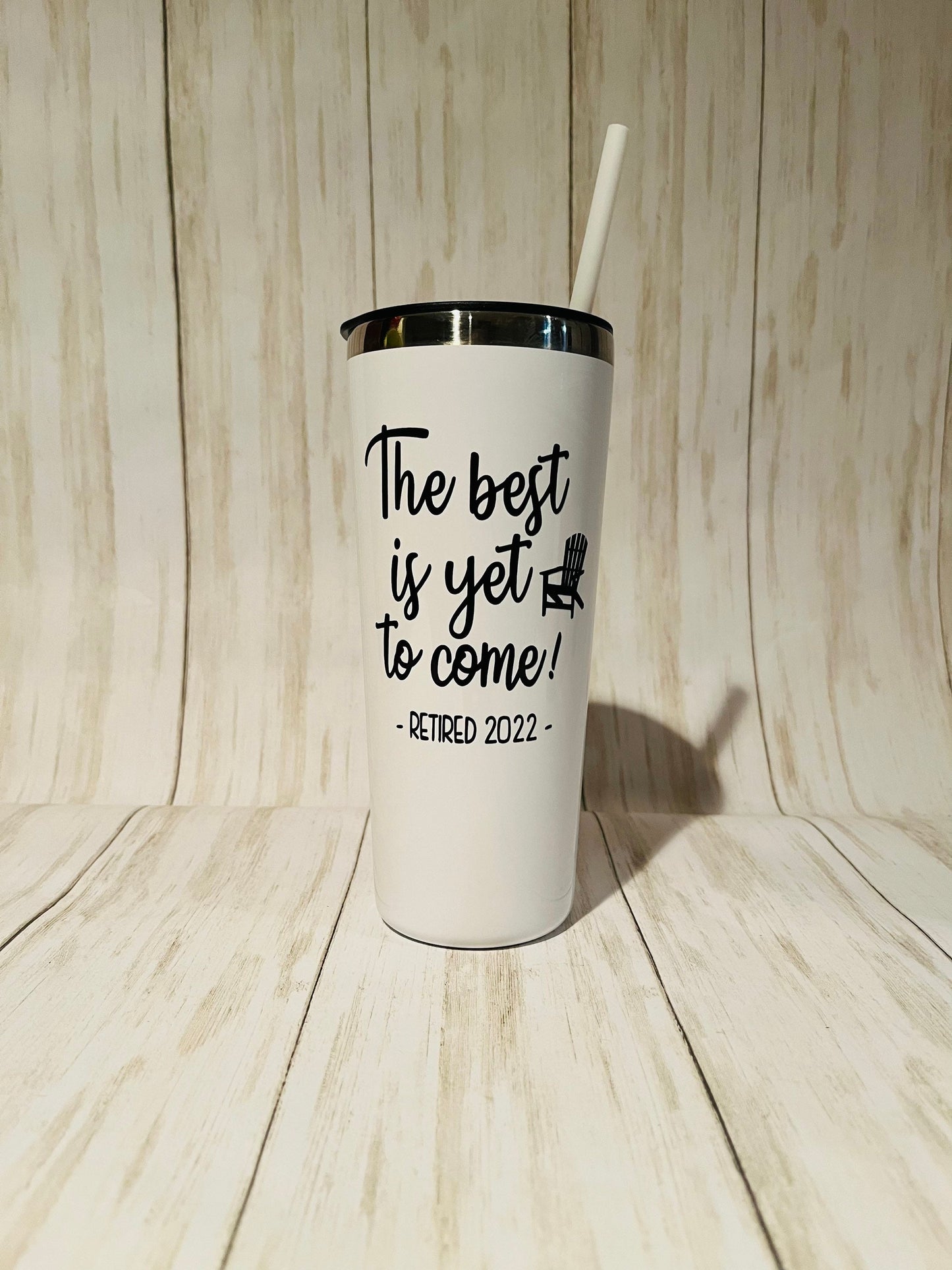 Retirement Gift for Women, Coworker Retirement Tumbler, Retired Wine Glass, Retirement 22oz Tumbler, TEACHER Retirement Present, Retirement