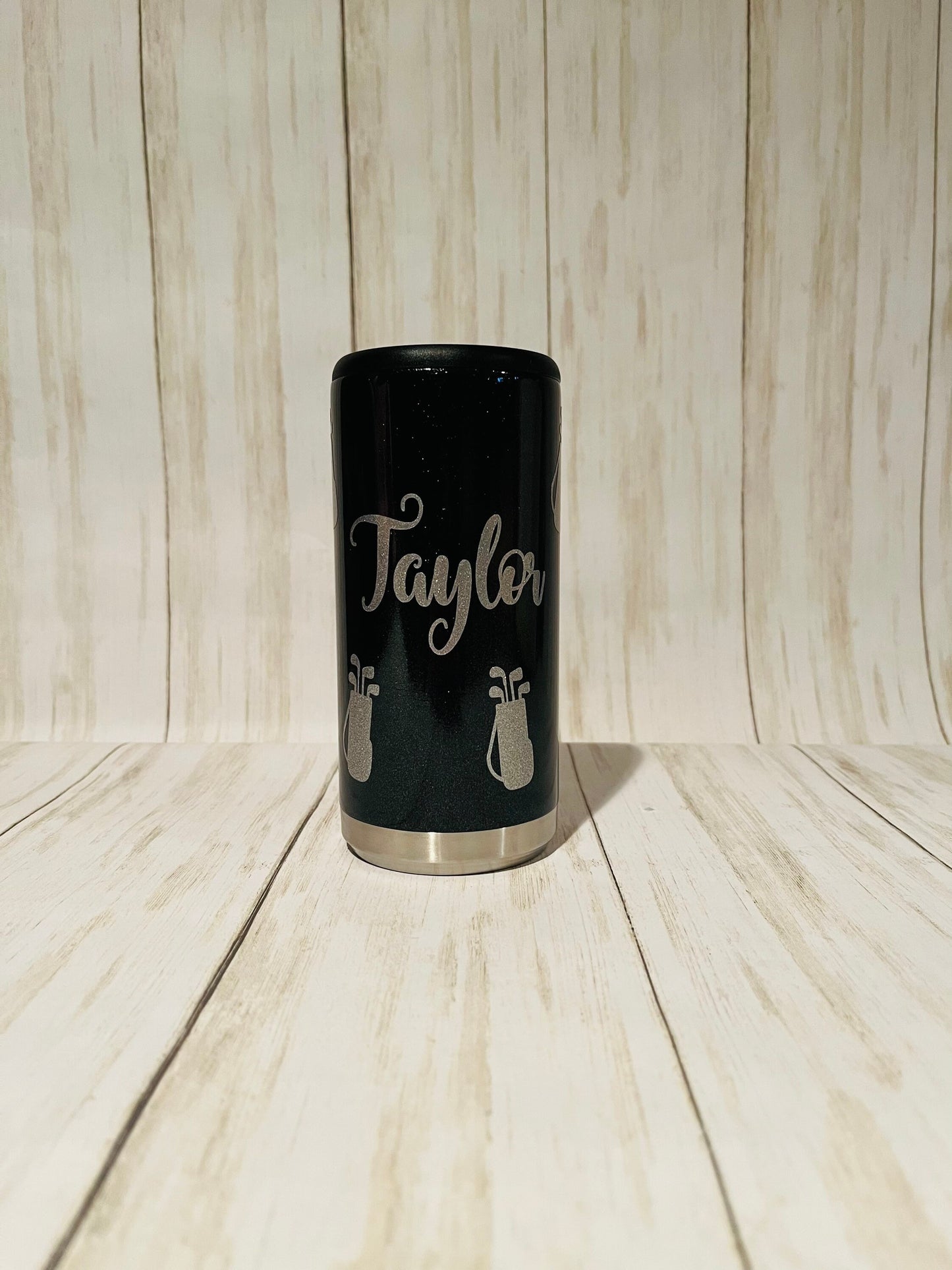 Golf Gift for Women, Seltzer Can Cooler, Personalized Skinny Can Cooler, Personalized Seltzer Holder, Golf Can Cooler, Golf Lover Gift