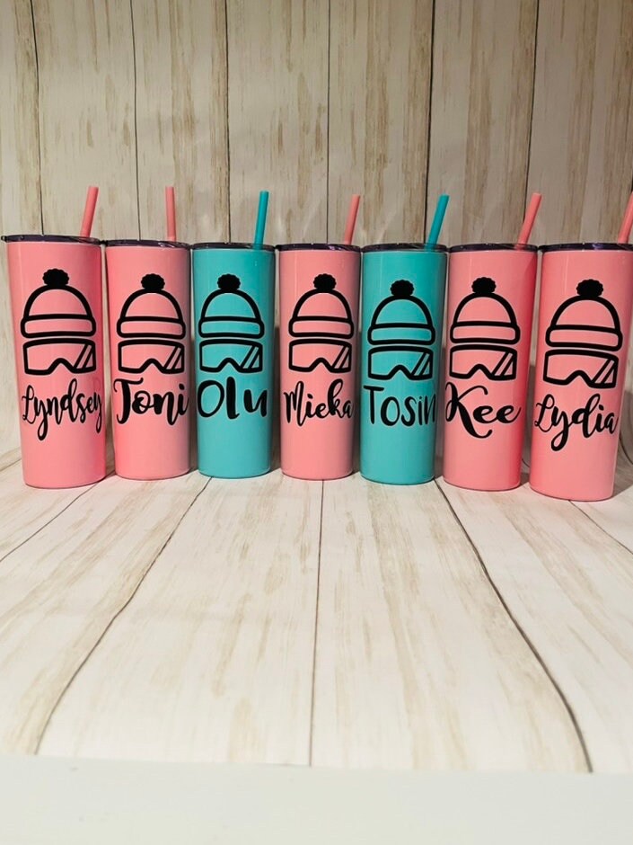 Girls Ski Trip, Custom Skiing Trip Tumbler, Ski Tumbler 20oz, Personalized Girls Trip Tumbler, Skiing Trip Gifts, Ski Trip Tumbler, Ski Mug