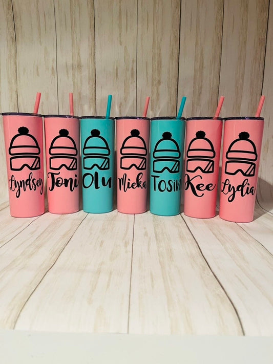 Girls Ski Trip, Custom Skiing Trip Tumbler, Ski Tumbler 20oz, Personalized Girls Trip Tumbler, Skiing Trip Gifts, Ski Trip Tumbler, Ski Mug