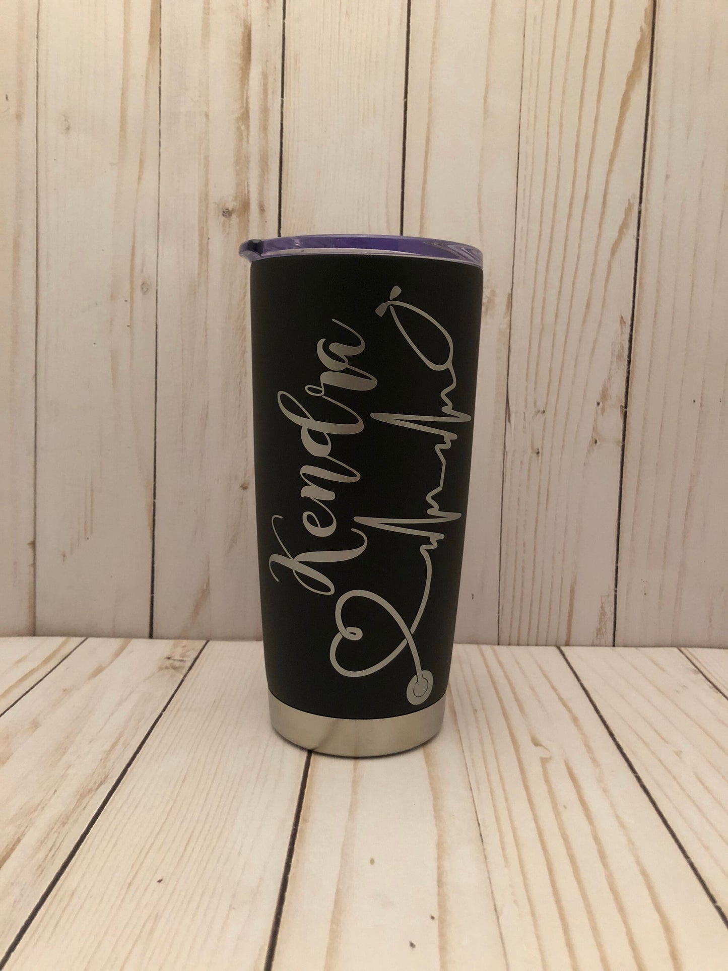 Personalized Nurse Tumbler, Name Nurse Coffee Cup, RN Gift, Gift for Nursing Grad, Gift for New Nurse Present, Custom Christmas Nurse Gift