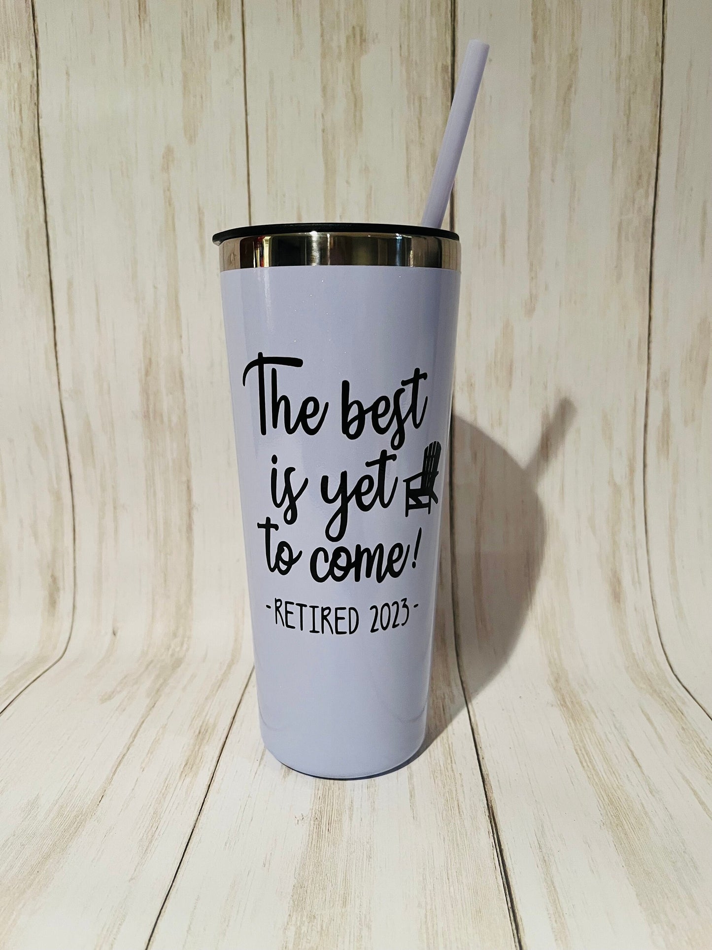 Retirement Gift for Women, Coworker Retirement Tumbler, Retired Wine Glass, Retirement 22oz Tumbler, TEACHER Retirement Present, Retirement