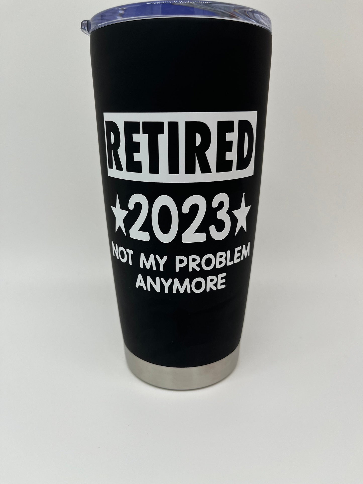 Retirement Gifts, Retirement Gift for Men, Retirement Tumbler, Retirement Gift for Women Personalized, Retired 2023, Funny Retirement Gift